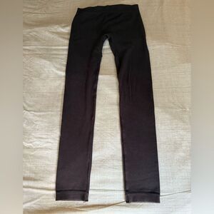 Manifesto Woman’s Chocolate Brown Cotton Blend Leggings. Fits like a Medium.
